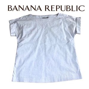 Banana Republic Cuff Sleeve Blouse